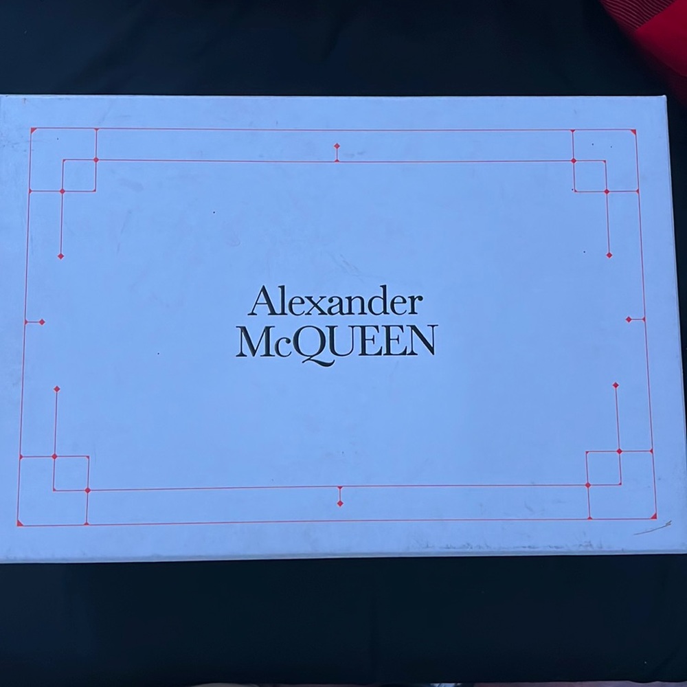 Red/white Alexander McQueen Shoes size8